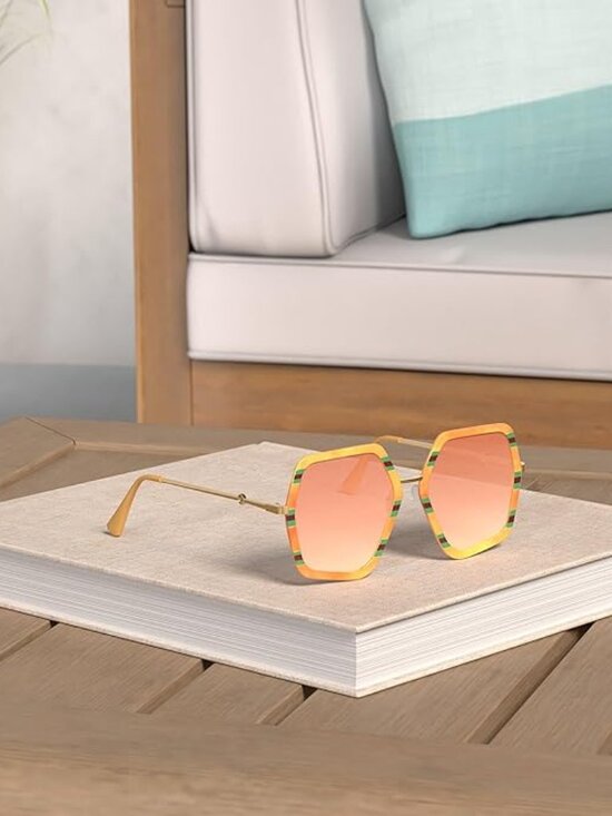 Women Large Inspired Sunglasses main image 4